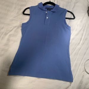 Blue Ralph Lauren golf tank top